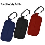 Silicone Earbuds Protective Case Cover For Skullcandy Sesh Heads Red