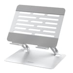 XO justerbart laptopställ upp till 17,3" med justerbar lutning - Silver