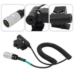 Kit 6PIN U94 Adapter Push To Talk Talkabout Radio Cable Plug Headset Connector F