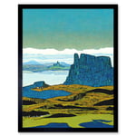 The Storr Isle Of Skye Scottish Landscape Art Print Framed Poster Wall Decor 12x16 inch