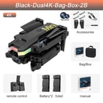 Bl 4KDual Bag Box 2B - Mini Drone Xt8 Avec Caméra Hd Professionnelle 4k, Wifi, Fpv, Pression D'air Fixe, Alti