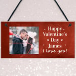 Personalised Valentines Day Gift For Husband Wife Him Her Plaque Love Gift
