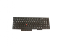 Chicony - Erstatningstastatur for bærbar PC - med Trackpoint - bakbelysning - QWERTY - Finsk - for ThinkPad E580 E590 L580 P52 P72 T590