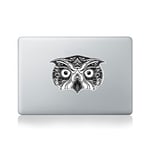 Great Horned Owl Vinyl Sticker for Macbook (13/15) or Laptop by George Birch