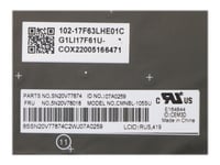 Chicony - Ersättningstangentbord För Bärbar Dator - Bakgrundsbelyst - Ryska - Svart - För Thinkpad P15s Gen 1 20T4, 20T5