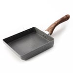 Zaigon All in 1 - Induction + Lave-vaisselle - Petite poêle - pour omelette, tamagoyaki, tamago - Poêle à sushi-poêle carrée