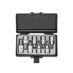 FORCE 4091S 12″ Bit Socket Set Hex SAE 8 delar