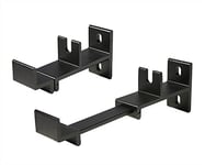 Excel Life Adjustable Soundbar Wall Mount, Universal Sound Bar Bracket for Mounting Under TV, Compatible with SONOS Samsung LG VIZIO Bose ROKU Soundbar, Black