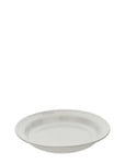 Tallerken 24 Cm, White Truffle Home Tableware Plates Deep Plates Grey STAUB