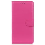 EIDERWOOD Xiaomi Poco X7 Pro Litchi Konstläder Fodral med Plånbok - Rosa