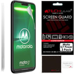 TECHGEAR [3 Pack] Screen Protectors for Motorola Moto G7 Power, CLEAR LCD Film Screen Protectors Cover Guards Compatible with Moto G7 Power
