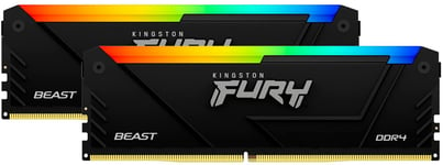 Fury Beast RGB Black 32GB DDR4 3200MHz DIMM KF432C16BB12AK2/ 32