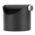 (Black)Coffee Knocking Slag Bucket Home Small Anti Slip Coffee Machine New