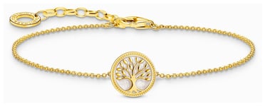 Thomas Sabo A2160-427-39-L19V Tree of Love White Enamel Gold Jewellery