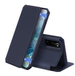 DUX DUCIS Skin X Bookcase typ för Samsung Galaxy S20 - Blå