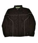 Hugo BOSS black light weight sports black bomber biker jacket coat Large £259