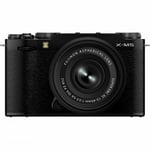 FUJIFILM X-M5 - systemkamera + XC 15-45mm objektiv, svart