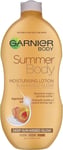 Garnier Summer Body Gradual Self Tan Moisturiser Dark, Hydrating Tanning... 