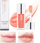 Lip Glow Oil with Soft Tip,Long Lasting Hydrating Lip Glow Oil,Long Lasting Plum