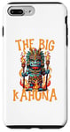 Coque pour iPhone 7 Plus/8 Plus Tiki Big Kahuna Funny Hawaiian Fête des Pères Vacances Tropical
