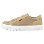 Levi's Footwear and Accessories Homme Woodward Rugged Low Sneakers, Tan, 44 EU