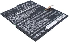 Kompatibelt med Microsoft Surface 3, 7.6V, 5500 mAh