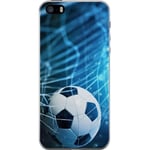 Apple iPhone SE (2016) Gennemsigtigt Telefoncover Fotboll