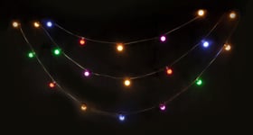 10 mtr. LED-Ljusslinga Multifärgad