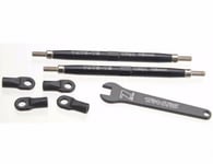 Traxxas 5141A Turnbuckle Styrstag 112mm Komplett Alu Svart (2) E/T-Maxx