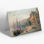 GREETING CARD - Vintage Devon - The Quay, Dartmouth
