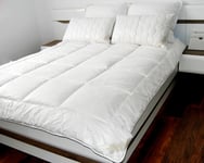 Set of Merino Wool Duvet Quilt King Size DUVET 220/230 + 2 WOOL PILLOWS 45/75cm