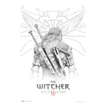 The Witcher 3, Maxi Poster - Geralt Sketch