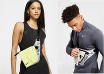 NIKE TECH CROSSBODY SHOULDER BAG POUCH (BA5918 367) SILVER/LIME * UNISEX