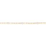 Scrouples Links Förgyllt Silver Halsband Med Sötvattenspärlor 38622H,M
