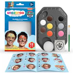 Snazaroo - Paw Patrol - Make-Up Colorset - Rubble & Zuma (791109) Toy NEW