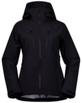 Bergans Oppdal Insulated Lady Jacket Black/Solid Charcoal (Storlek XS)