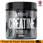 Warrior Supplements Essentials Creatine Monohydrate Powder 300g Micronized UK