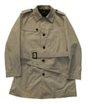 New Hugo BOSS mens beige trench top overcoat suit jacket coat 44R XXL £480
