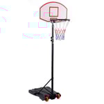 Basketstativ mobil basketkorg med stativ justerbar i höjdled