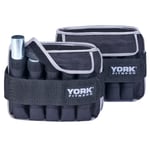York Fitness 2 x 5kg Ankle Weights
