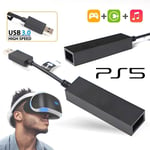 For PS5 VR Cable Adapter USB3.0 AL-P5033 Game Console Mini Camera Connector uk