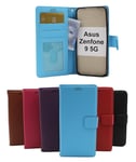 New Standcase Wallet Asus Zenfone 9 5G (Svart)
