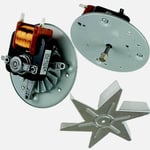 Cannon Indesit Hotpoint Dual Fuel Electric Cooker Oven Fan Motor Ew82s, Ew