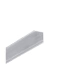 1m aluminiumprofil CABI12 DUO E - Obehandlad aluminium, hörn, LED list