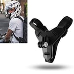 XIAODUAN-professional - Helmet Belt Mount for GoPro HERO8 Black /7/6 /5/5 Session /4 Session /4/3+ /3/2 /1, Xiaoyi and Other Action Cameras (Black) (Color : Black)