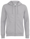 Colorful Standard Organic Cotton Hooded Jacket - Limestone Grey Colour: Limestone Grey, Size: X Large