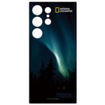 Samsung Galaxy S24 Ultra 5G Flip Suit Card - Nat Geo Aurora Plate / Black