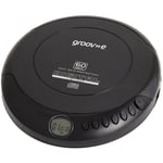 Groov-e GVPS110 Retro Series Personal CD Player with Earphones - Black