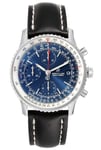 Breitling A13324121C1X1 Navitimer 01 Blå/Läder Ø41 mm