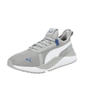 PUMA Unisex Adults' Fashion Shoes PACER FUTURE STREET PLUS Trainers & Sneakers, SMOKEY GRAY-PUMA WHITE-CLYDE ROYAL, 41